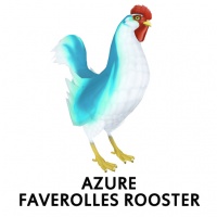 Azure Faverolles Rooster