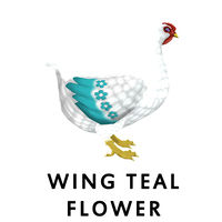 Wing Teal Flower