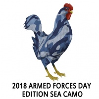 2018 Armed Forces Day Edition - Sea Camo Rooster