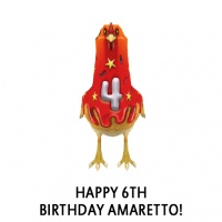 Happy 6th Birthday Amaretto! Hen