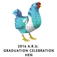 2016 A.R.U. Graduation - Celebration Hen