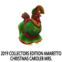 2019 Collectors Edition - Amaretto Christmas Caroler Mrs.