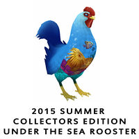 2015 Summer Collectors Edition Under the Sea Rooster