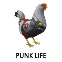 Punk Life Hen