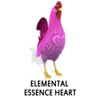 Elemental Essence - Heart Rooster