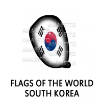 Flags of the World - South Korea February 1 - February 29