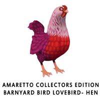 Amaretto Collectors Edition Barnyard Bird - Lovebird