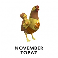 November Topaz Hen