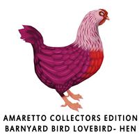 Amaretto Collectors Edition Barnyard Bird - Lovebird