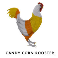 Collectors Edition Candy Corn Rooster