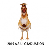 2019 A.R.U. Graduation Edition Rooster