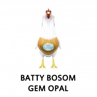 Batty Bosom - Gem Opal