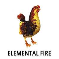 Elemental Fire Hen