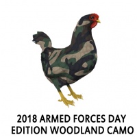 2018 Armed Forces Day Edition - Woodland Camo Hen