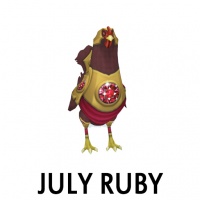 July Ruby Hen