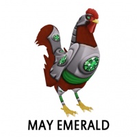 May Emerald Rooster