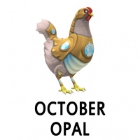 October Opal Hen