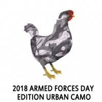 2018 Armed Forces Day Edition - Urban Camo Hen