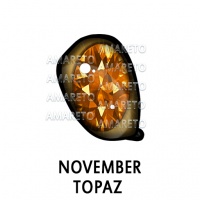 November Topaz Eye