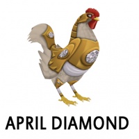 April Diamond Rooster